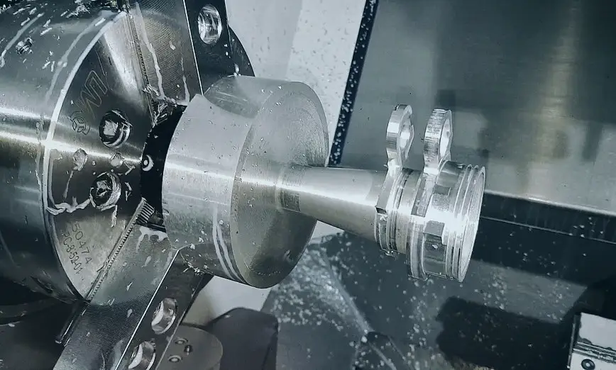 Präzises CNC-Drehen für perfekte Rundheit – Technical Solutions HD Hochpräzises Drehen von Metallteilen mit modernster Technik und minimalen Toleranzen.